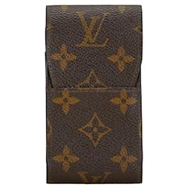 Louis Vuitton-Louis Vuitton Monogram Cigarette Case Canvas Other M63024 in good condition-Other