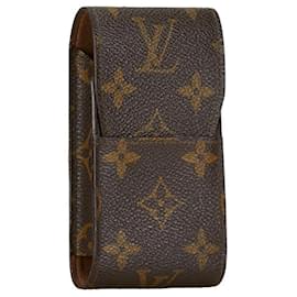 Louis Vuitton-Louis Vuitton Monogram Cigarette Case Canvas Other M63024 in good condition-Other