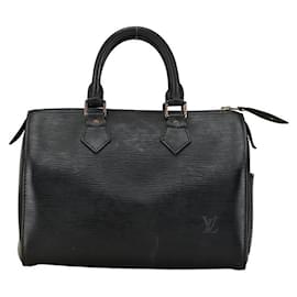 Louis Vuitton-Louis Vuitton Speedy 25 Leather Handbag M43012 in good condition-Other