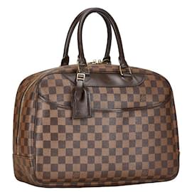 Louis Vuitton-Louis Vuitton Deauville Canvas Handbag N47272 in excellent condition-Other