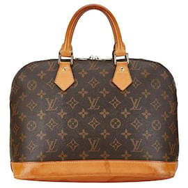 Louis Vuitton-Louis Vuitton Alma PM Canvas Handbag M51130 in good condition-Other