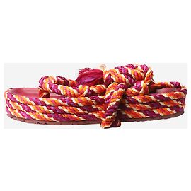 Isabel Marant Purple and orange Erol rope sandals - size EU 37 Purple