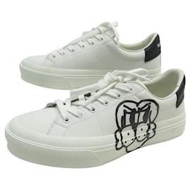Givenchy-NEW GIVENCHY NEW CITY BH SHOES005VH13N sneakers 39 LEATHER SNEAKERS SHOES-White