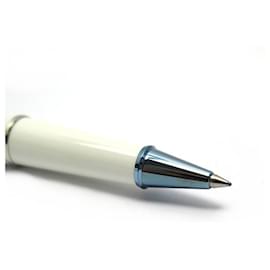 Montblanc-NEW MONTBLANC MEISTERSTUCK GLACIER CLASSIC PEN 129400 ROLLERBALL PEN-White