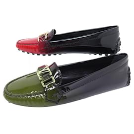 Louis Vuitton-NEW LOUIS VUITTON SHOES OXFORD FLAT SHADOW MOCCASINS 38 SHOES LOAFFERS-Other