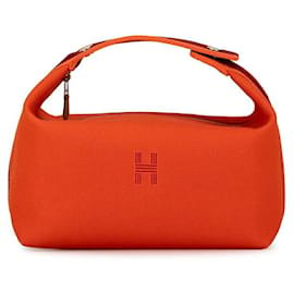 Hermès-Hermes Canvas Bride-a-Brac Case Canvas Handbag in Excellent condition-Other