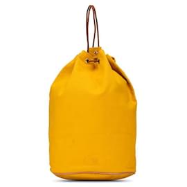 Hermès-Hermes Canvas Polochon Mimile GM Canvas Shoulder Bag in Good condition-Other