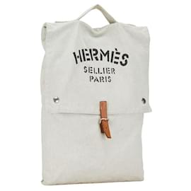 Hermès-Hermes Canvas Baggy Baggage Canvas Handbag in Good condition-Other