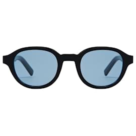 Berluti Eclipse Acetate Sunglasses Black
