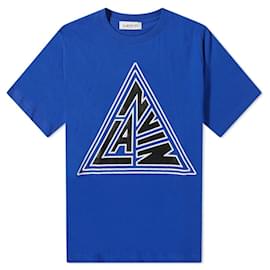 Lanvin-t-shirt Lanvin bleue neuve taille M-Bleu