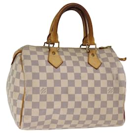 Louis Vuitton-Louis Vuitton Damier Azur Speedy 25 Hand Bag N41534 LV Auth 76467-Other