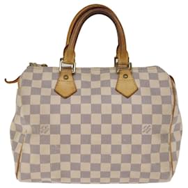 Louis Vuitton-Louis Vuitton Damier Azur Speedy 25 Hand Bag N41534 LV Auth 76467-Other