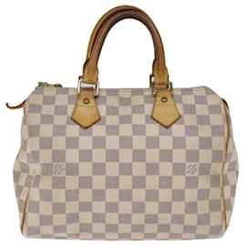 Louis Vuitton-Louis Vuitton Damier Azur Speedy 25 Bolsa de mão N41534 Autenticação de LV 76467-Outro