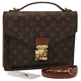 Louis Vuitton-Louis Vuitton Monogram Monceau 28 Hand Bag 2way M51185 LV Auth 75725-Monogram