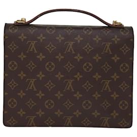 Louis Vuitton-Louis Vuitton Monogram Monceau 28 Bolso de mano 2camino M51185 LV Auth 75725-Monograma