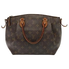 Louis Vuitton-Bolso de mano Turen PM con monograma de LOUIS VUITTON 2camino M48813 LV Auth 75208-Monograma