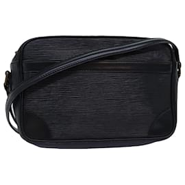 Louis Vuitton-LOUIS VUITTON Epi Trocadero 23 Bolsa de ombro preta M52302 Autenticação de LV 75879-Preto