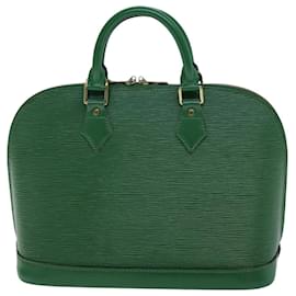 Louis Vuitton-LOUIS VUITTON Epi Alma Hand Bag Borneo Green M52144 LV Auth 72224-Other