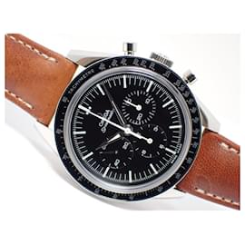 Omega-OMEGA Speedmaster fur strap In Space Genuine goods Ref.311.32.40.30.01.001 Mens-Silvery