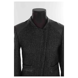 Maje-Wool jacket-Black