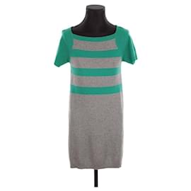 Eric Bompard Kaschmir-Kleid Grau