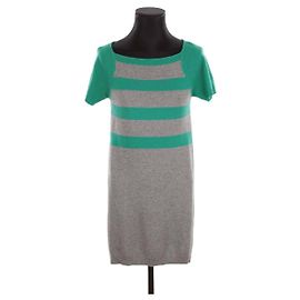 Eric Bompard Cashmere Dress Grey