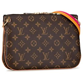 Louis Vuitton-Bolso bandolera Lorette con monograma de Louis Vuitton marrón-Castaño