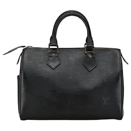 Louis Vuitton-Louis Vuitton Speedy 25-Noir