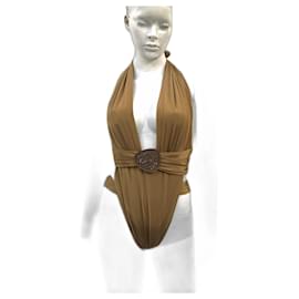 Costume da bagno La Perla Camel in poliammide Cammello