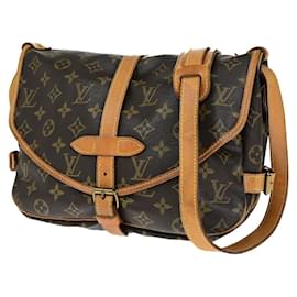 Louis Vuitton-Louis Vuitton Saumur 30-Brown