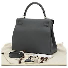 Hermès-hermes kelly 28-Grey