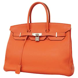 Hermès-Hermès Birkin 35-Orange