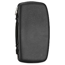 Louis Vuitton-Louis Vuitton Black Taiga Atoll Organizer-Black