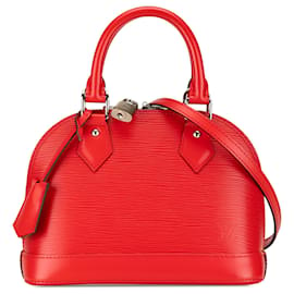 Louis Vuitton-Louis Vuitton Red Epi Alma BB-Red