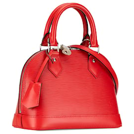 Louis Vuitton-Louis Vuitton Red Epi Alma BB-Red