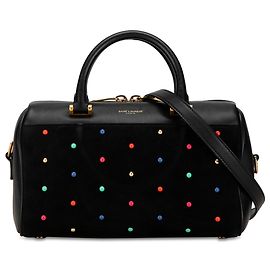 Sac de sport classique clouté noir Saint Laurent Noir
