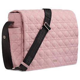 Dior pale pink macrocannage changing bag 2024 Pink