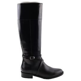 Lk Bennett-Leather boots-Black