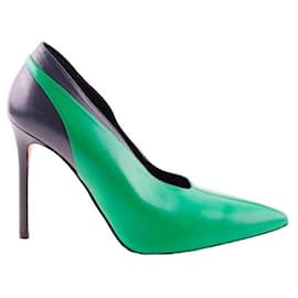 Lk Bennett-Leather Heels-Green
