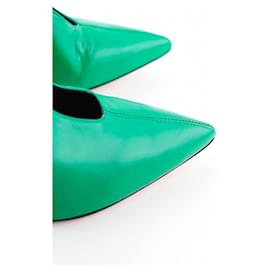 Lk Bennett-Leather Heels-Green