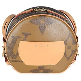 Louis Vuitton-Louis Vuitton Reverse Monogram Canvas Boite Chapeau Souple-Marron