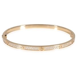 Cartier-Cartier love bracelet, Small model, Paved (Yellow gold)-Other