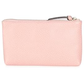 Gucci-Pochette Swing Zip en cuir de veau rose Gucci-Autre