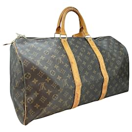 Louis Vuitton-Louis Vuitton Keepall 50-Brown