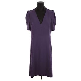 Lk Bennett vestido de algodão Roxo
