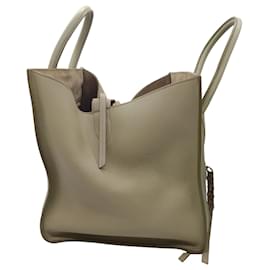 Céline-Celine Putty Grained Leather Phantom Tote-Beige