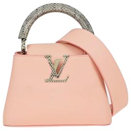 Louis Vuitton-Louis Vuitton Peach Mini Capucines Bag-Other