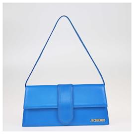 Jacquemus-Jacquemus Blue Long Le Bambino Shoulder Bag-Blue