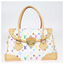 Louis Vuitton-Louis Vuitton White/Multicolor Monogram Beverly Gm Bag-Multiple colors