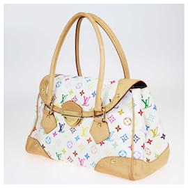 Louis Vuitton-Louis Vuitton White/Multicolor Monogram Beverly Gm Bag-Multiple colors